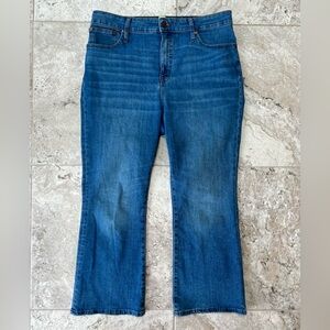 Madewell Curvy Cali Demi-Boot Jeans: Eco Edition, Tierney Medium Blue Wash, 32